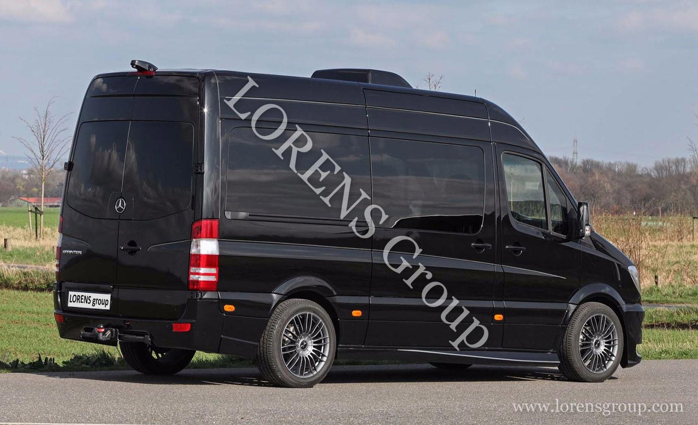 Установка тюнинг-обвеса Мерседес Бенз ВИП