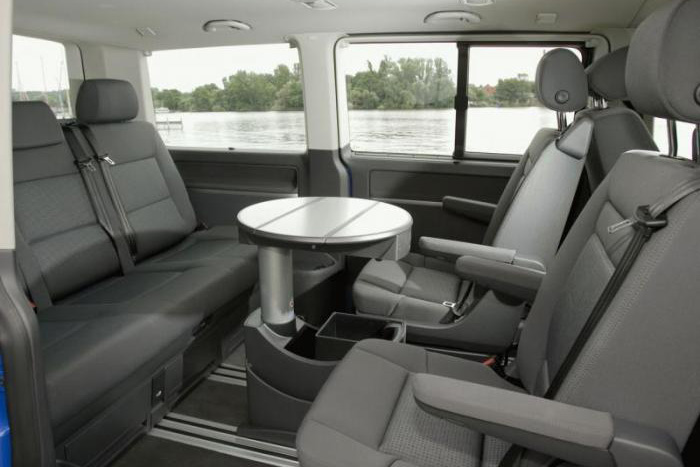 Салон Volkswagen Multivan Caravelle T5