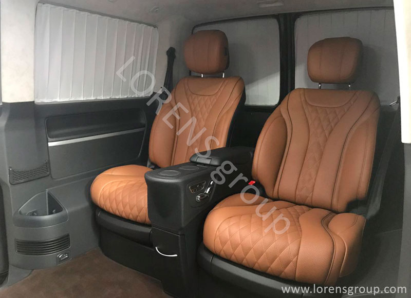 Выполнен проект по установке новых сидений от Mercedes-Maybach S-class (222) в VW Multivan 2020г.