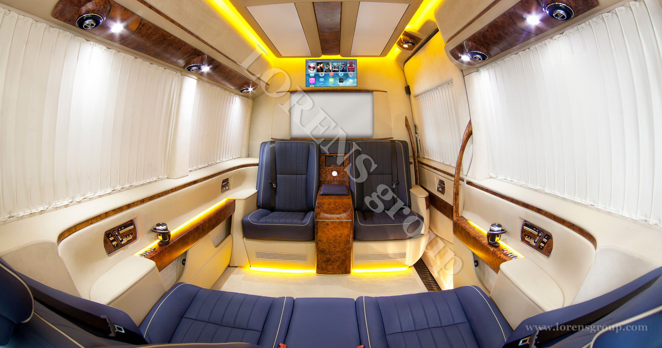 салон Мерседес Спринтер ВИП салон Mercedes Sprinter VIP